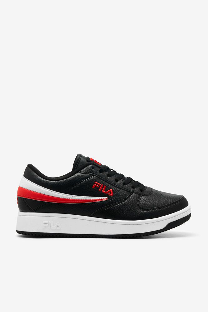 Fila Sneakers Mens Black - A-low - Philippines 3074925-HX